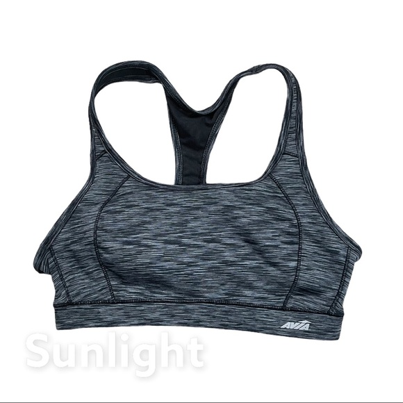 Avia Other - Avía Racerback Cut Out Back Sport Bra SZ M